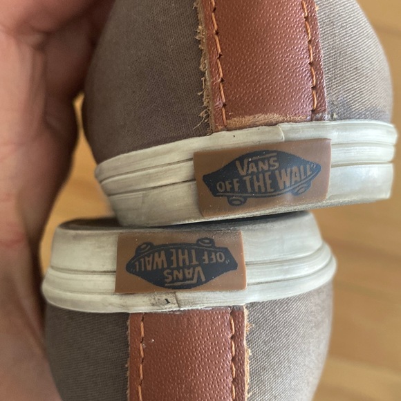VANS Tuxedo Oxford womens sz 5 Olive Green Brown - Picture 7 of 11